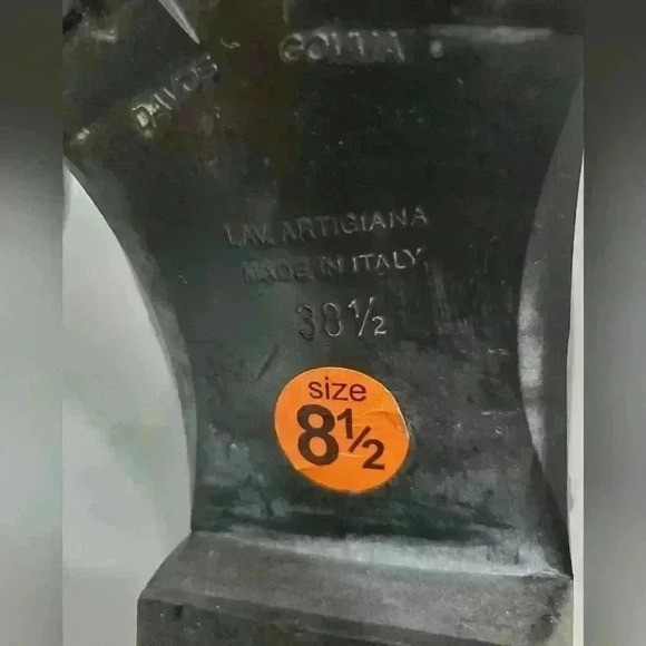 ARNOLD CHURGIN fur lined  leather and suede brown boots. Size 8.5 - Picture 11 of 11